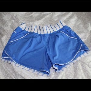 Lululemon Tracker Shorts Sz 2 Pipe Dream Blue
